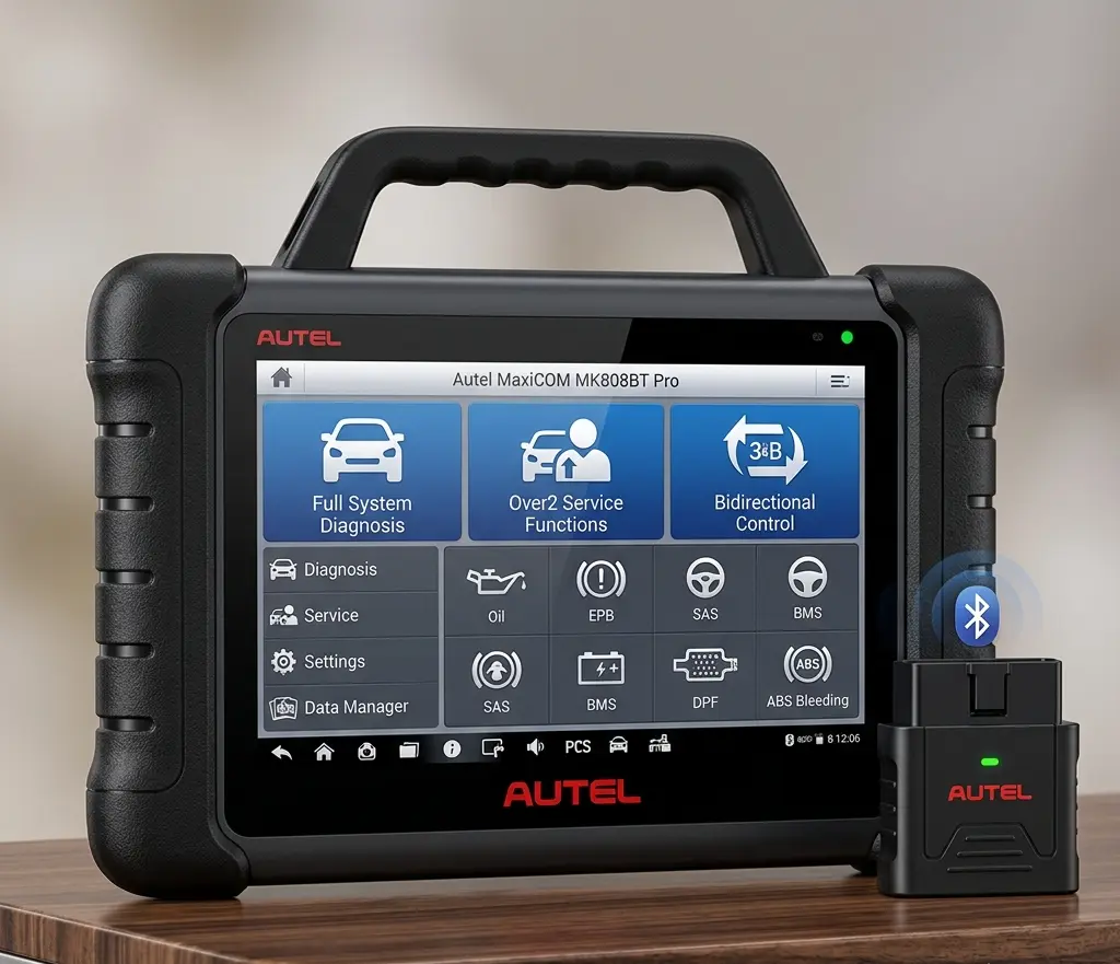 مراجعة Autel MK808BT Pro: الترقية الحقيقية عن MK808 أم تلميع اسم بسعر أعلى؟