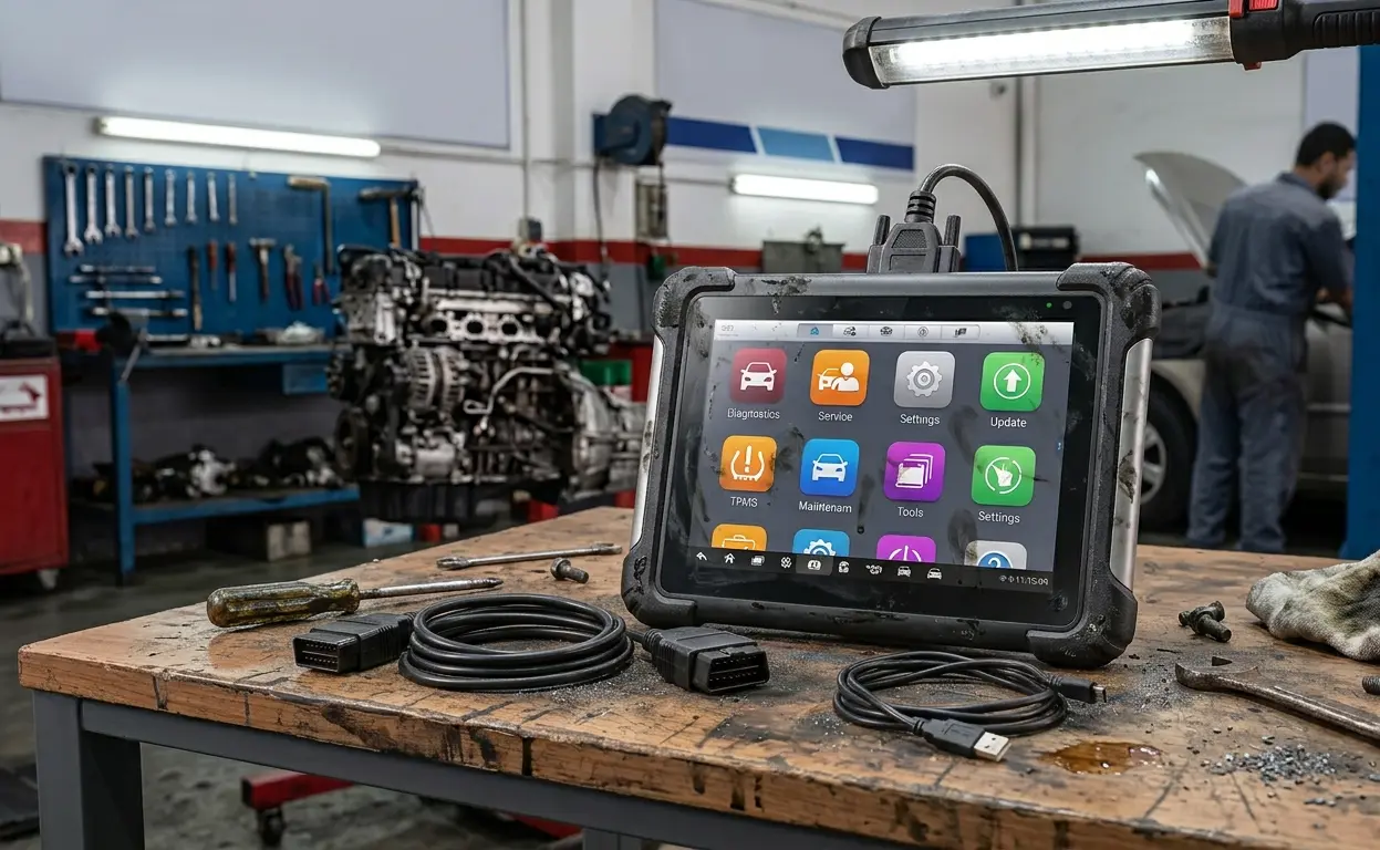 مراجعة Autel MaxiPRO MP808S-TS: OBD2 وTPMS في جسم واحد — هل دفع إضافي يستحق؟