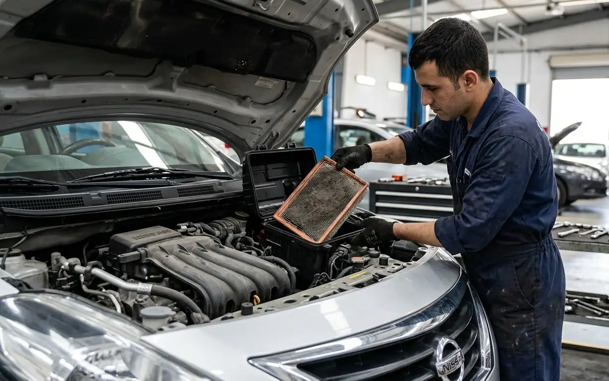 الدليل الشامل لأكواد P0112 P0113 نيسان صني تيدا وأسرار حساس IAT