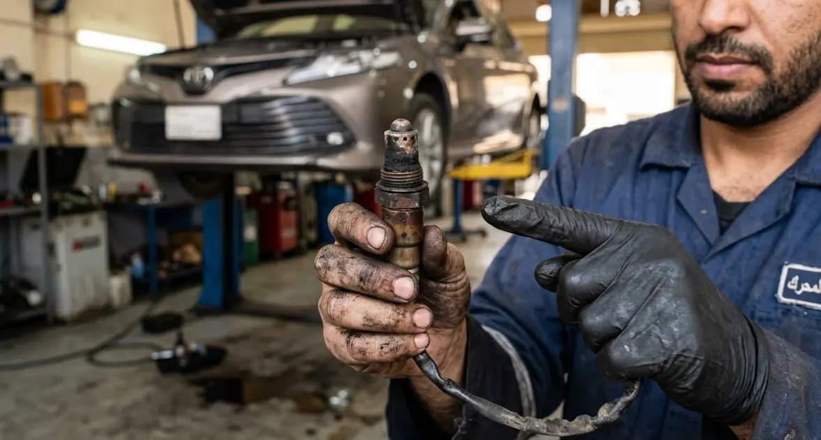 حساس الشكمان (O2 Sensor): كيف تفحصه بجهاز الـ OBD2 وتعرف إذا كان تالف أو سليم؟