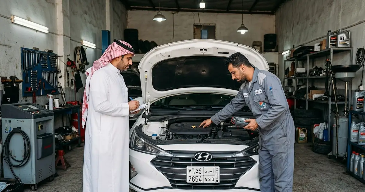 فحص السيارة قبل الشراء بجهاز OBD2: 9 أشياء تكشفها وواحدة تخفيها — لا تدفع قرشاً قبل هذا