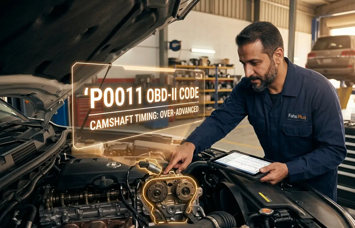 P0011: الكامة (Camshaft) المتقدمة عن موعدها — وحش التوقيت الصامت الذي يرفع الاستهلاك؟
