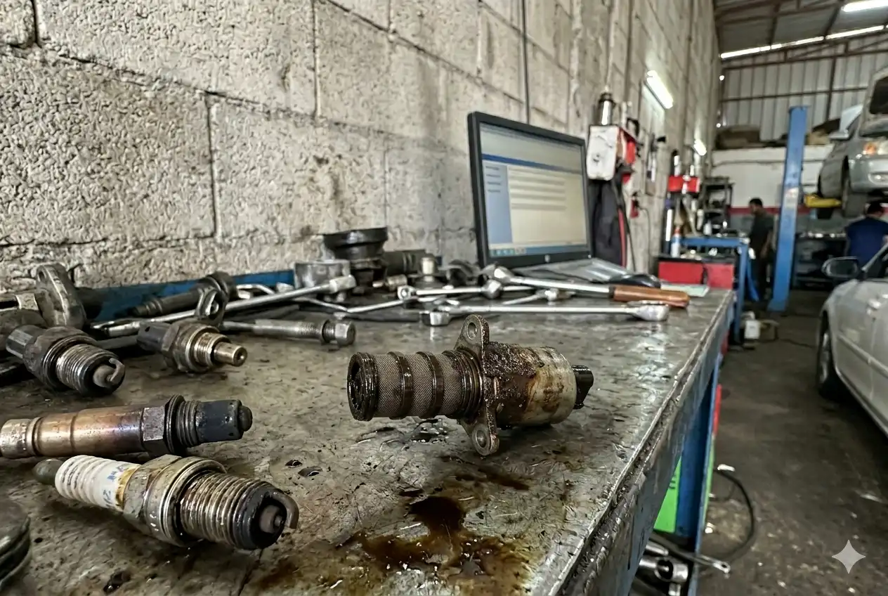 P0016: عندما تتخاصم سلسلة التوزيع (Timing Chain) مع العقل — دليل التشخيص الكامل