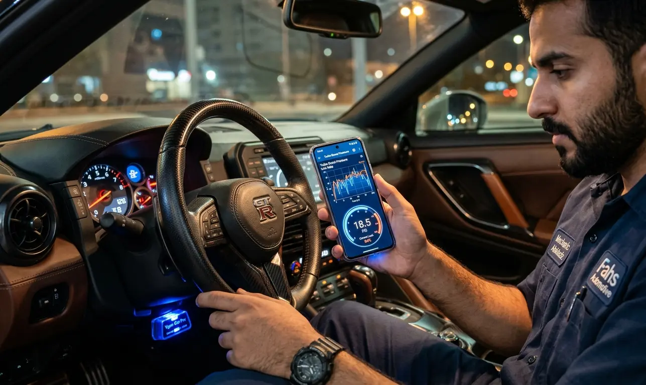 كيف تقرأ بيانات التيربو (Boost Pressure Live Data) بجهاز OBD2 وتعرف إذا موترك بخير!